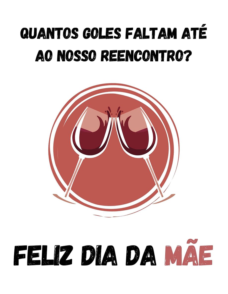 Rótulo de vinho personalizado para dia da mãe
